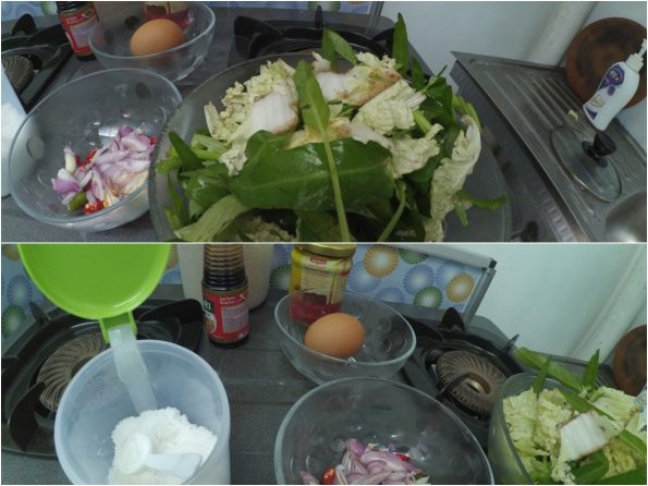 Bahan Oseng-oseng yang siap masak