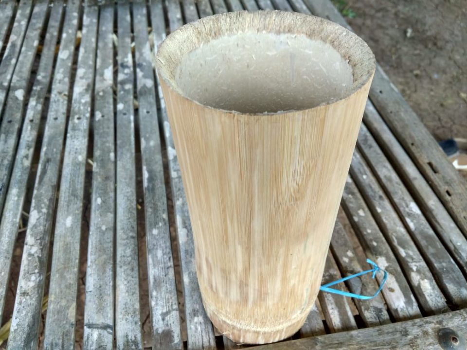 Centak adalah gelas yang terbuat dari bambu yang berasal dari Kota Tuban.