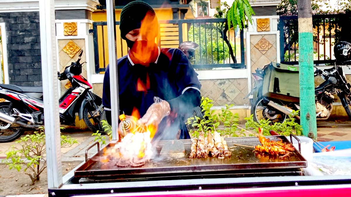 Cumi Bakar Masyank Seafood Enak di Tuban